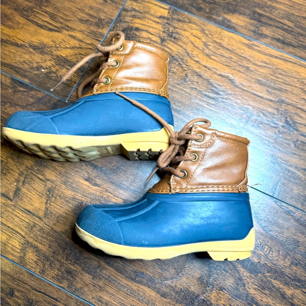 Sperry Duck Boots Toddler sz 9